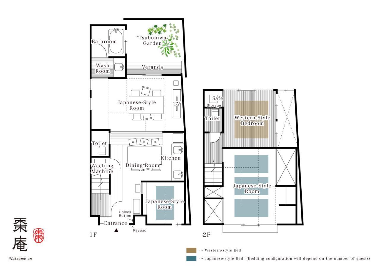 Natsume An Machiya House Villa Kiotó Kültér fotó